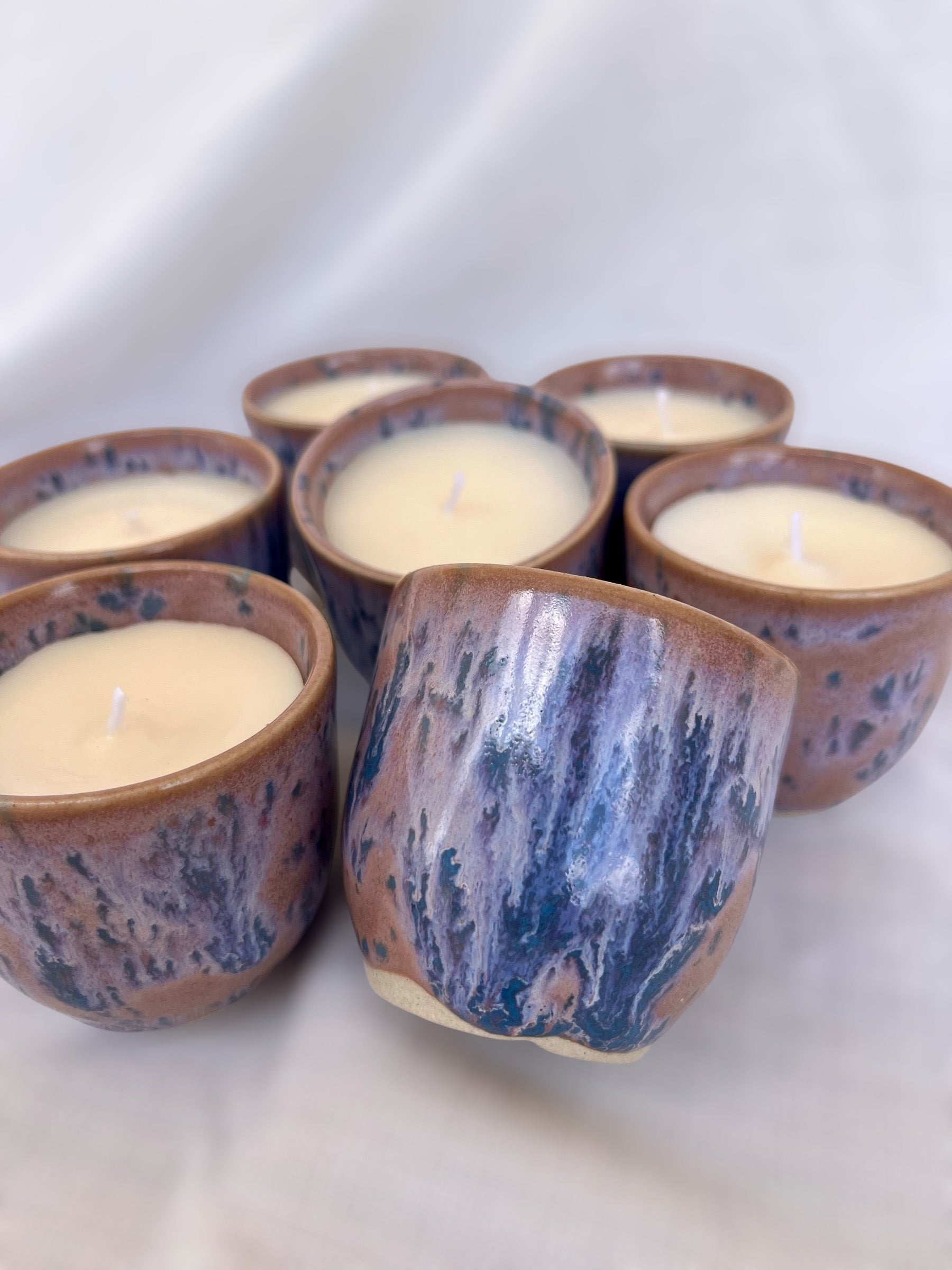 Vela Aromática de Lavanda em Cerâmica | Serenity | 2 tamanhos